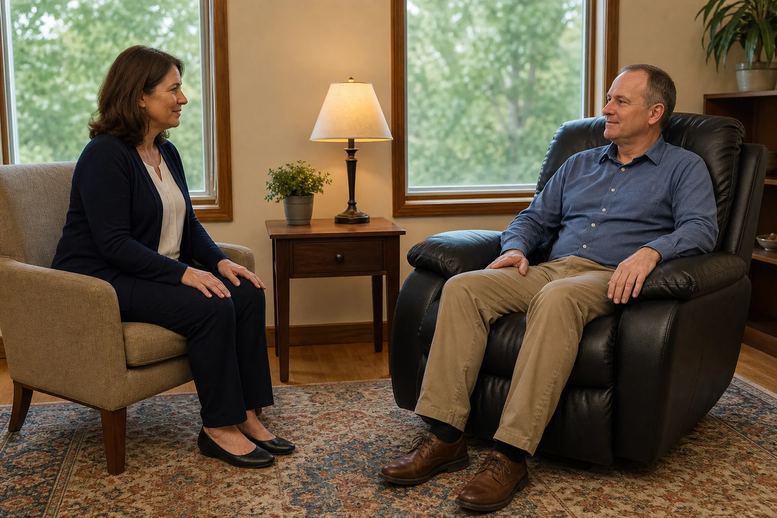 Relevant hypnotherapy image for Is Hypnosis Safe for Dayton-Area Clients?